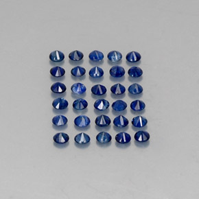 Achetez naturel ct bleue saphir gems, coupe roude, en provenance madagascar / mine diego chez gemselect. en stock, livraison internationale!