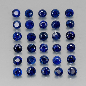 Achetez naturel ct bleue saphir gems, coupe roude, en provenance madagascar / mine diego chez gemselect. en stock, livraison internationale!