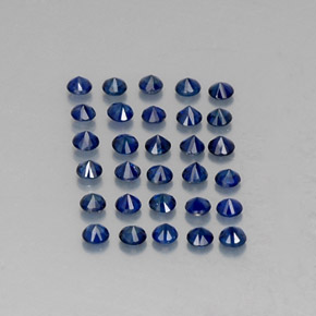 Achetez naturel ct bleue saphir gems, coupe roude, en provenance madagascar / mine diego chez gemselect. en stock, livraison internationale!