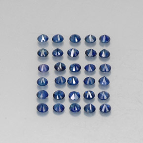 Achetez naturel ct bleue saphir gems, coupe roude, en provenance madagascar / mine diego chez gemselect. en stock, livraison internationale!
