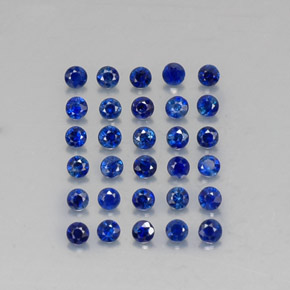 Achetez naturel ct bleue saphir gems, coupe roude, en provenance madagascar / mine diego chez gemselect. en stock, livraison internationale!