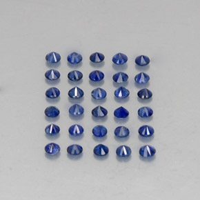 Achetez naturel ct bleue saphir gems, coupe roude, en provenance madagascar / mine diego chez gemselect. en stock, livraison internationale!