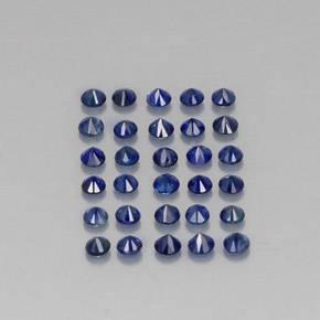 Achetez naturel ct bleue saphir gems, coupe roude, en provenance madagascar / mine diego chez gemselect. en stock, livraison internationale!