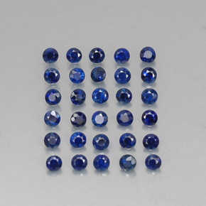 Achetez naturel ct bleue saphir gems, coupe roude, en provenance madagascar / mine diego chez gemselect. en stock, livraison internationale!