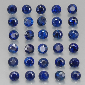 Achetez naturel ct bleue saphir gems, coupe roude, en provenance madagascar / mine diego chez gemselect. en stock, livraison internationale!