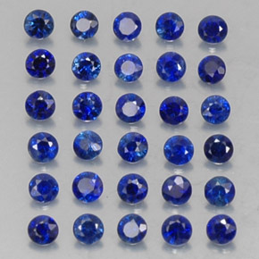Achetez naturel ct bleue saphir gems, coupe roude, en provenance madagascar / mine diego chez gemselect. en stock, livraison internationale!