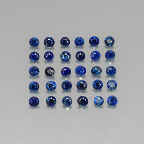 Achetez naturel ct bleue saphir gems, coupe roude, en provenance madagascar / mine diego chez gemselect. en stock, livraison internationale!