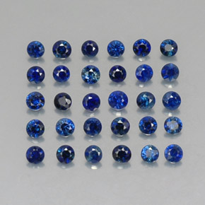 Achetez naturel ct bleue saphir gems, coupe roude, en provenance madagascar / mine diego chez gemselect. en stock, livraison internationale!