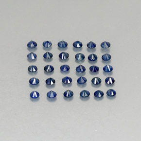 Achetez naturel ct bleue saphir gems, coupe roude, en provenance madagascar / mine diego chez gemselect. en stock, livraison internationale!
