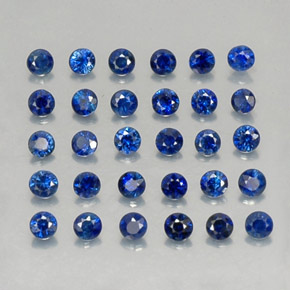 Achetez naturel ct bleue saphir gems, coupe roude, en provenance madagascar / mine diego chez gemselect. en stock, livraison internationale!
