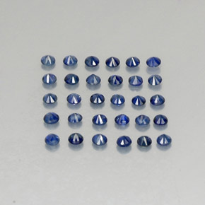 Achetez naturel ct bleue saphir gems, coupe roude, en provenance madagascar / mine diego chez gemselect. en stock, livraison internationale!