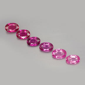 Achetez naturel ct rose saphir gems, coupe ovale, en provenance tanzanie chez gemselect. en stock, livraison internationale!