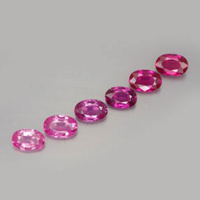 Achetez naturel ct rose saphir gems, coupe ovale, en provenance tanzanie chez gemselect. en stock, livraison internationale!