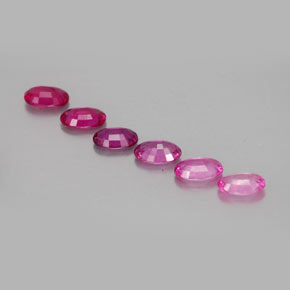 Achetez naturel ct rose saphir gems, coupe ovale, en provenance tanzanie chez gemselect. en stock, livraison internationale!