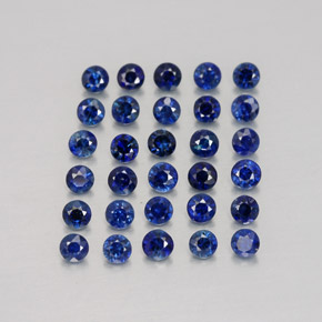 Achetez naturel ct bleue saphir gems, coupe roude, en provenance madagascar / mine diego chez gemselect. en stock, livraison internationale!