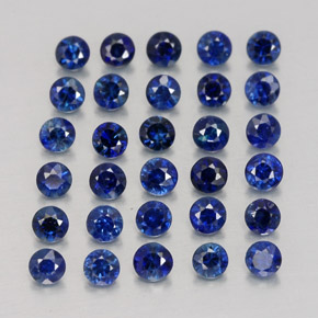 Achetez naturel ct bleue saphir gems, coupe roude, en provenance madagascar / mine diego chez gemselect. en stock, livraison internationale!