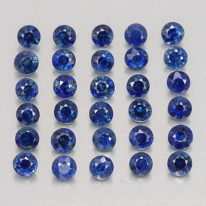 Achetez naturel ct bleue saphir gems, coupe roude, en provenance madagascar / mine diego chez gemselect. en stock, livraison internationale!