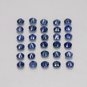 Achetez naturel ct bleue saphir gems, coupe roude, en provenance madagascar / mine diego chez gemselect. en stock, livraison internationale!