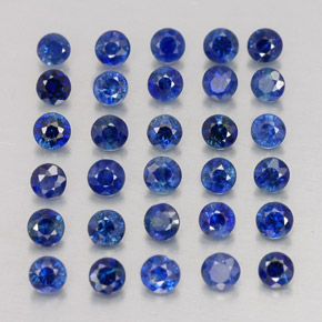 Achetez naturel ct bleue saphir gems, coupe roude, en provenance madagascar / mine diego chez gemselect. en stock, livraison internationale!