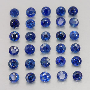 Achetez naturel ct bleue saphir gems, coupe roude, en provenance madagascar / mine diego chez gemselect. en stock, livraison internationale!