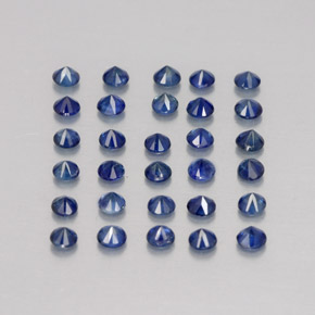 Achetez naturel ct bleue saphir gems, coupe roude, en provenance madagascar / mine diego chez gemselect. en stock, livraison internationale!