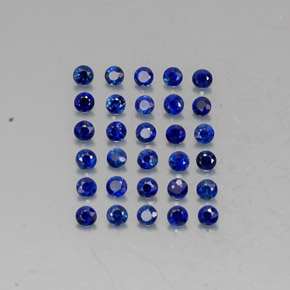 Achetez naturel ct bleue saphir gems, coupe roude, en provenance madagascar / mine diego chez gemselect. en stock, livraison internationale!
