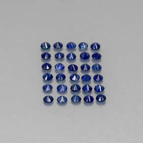 Achetez naturel ct bleue saphir gems, coupe roude, en provenance madagascar / mine diego chez gemselect. en stock, livraison internationale!
