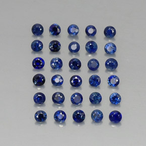 Achetez naturel ct bleue saphir gems, coupe roude, en provenance madagascar / mine diego chez gemselect. en stock, livraison internationale!
