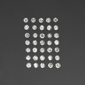 Achetez naturel ct blanc saphir gems, coupe roude, en provenance madagascar chez gemselect. en stock, livraison internationale!