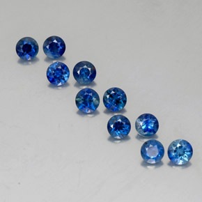 Achetez naturel ct bleue saphir gems, coupe roude, en provenance madagascar / mine diego chez gemselect. en stock, livraison internationale!