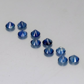 Achetez naturel ct bleue saphir gems, coupe roude, en provenance madagascar / mine diego chez gemselect. en stock, livraison internationale!