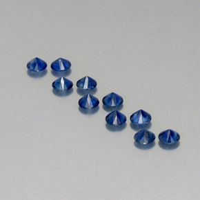 Achetez naturel ct bleue saphir gems, coupe roude, en provenance madagascar / mine diego chez gemselect. en stock, livraison internationale!