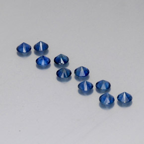 Achetez naturel ct bleue saphir gems, coupe roude, en provenance madagascar / mine diego chez gemselect. en stock, livraison internationale!
