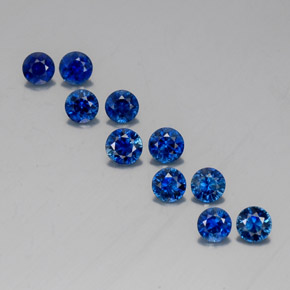 Achetez naturel ct bleue saphir gems, coupe roude, en provenance madagascar / mine diego chez gemselect. en stock, livraison internationale!