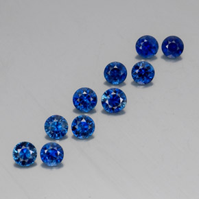 Achetez naturel ct bleue saphir gems, coupe roude, en provenance madagascar / mine diego chez gemselect. en stock, livraison internationale!