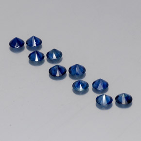 Achetez naturel ct bleue saphir gems, coupe roude, en provenance madagascar / mine diego chez gemselect. en stock, livraison internationale!