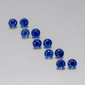 Achetez naturel ct bleue saphir gems, coupe roude, en provenance madagascar / mine diego chez gemselect. en stock, livraison internationale!