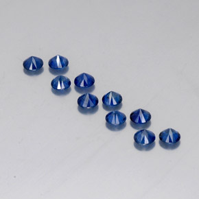 Achetez naturel ct bleue saphir gems, coupe roude, en provenance madagascar / mine diego chez gemselect. en stock, livraison internationale!