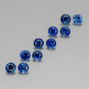 Achetez naturel ct bleue saphir gems, coupe roude, en provenance madagascar / mine diego chez gemselect. en stock, livraison internationale!