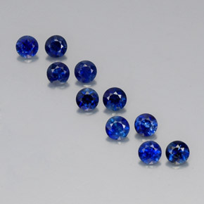 Achetez naturel ct bleue saphir gems, coupe roude, en provenance madagascar / mine diego chez gemselect. en stock, livraison internationale!