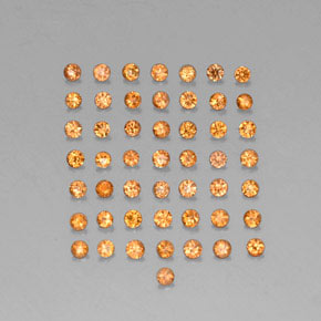 Achetez naturel ct orange saphir gems, coupe roude, en provenance tanzanie chez gemselect. en stock, livraison internationale!