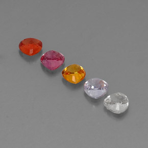 Achetez naturel 1,87ct multicolore saphir gems, trillion, en provenance tanzanie chez gemselect. en stock, livraison internationale!