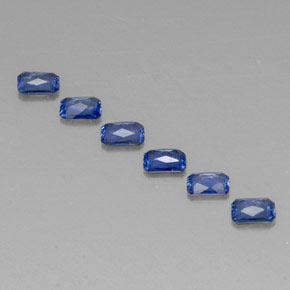 Achetez naturel ct bleue saphir gems, taille émeraude, en provenance tanzanie (songea) chez gemselect. en stock, livraison internationale!