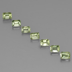 Achetez naturel 2,07ct vert saphir gems, taille émeraude, en provenance tanzanie chez gemselect. en stock, livraison internationale!