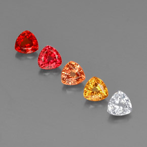Achetez naturel ct multicolore saphir gems, trillion, en provenance tanzanie chez gemselect. en stock, livraison internationale!