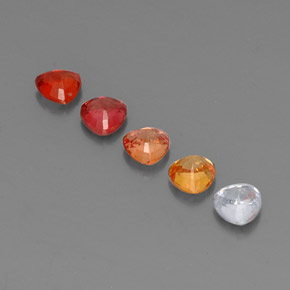 Achetez naturel ct multicolore saphir gems, trillion, en provenance tanzanie chez gemselect. en stock, livraison internationale!