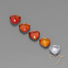 Achetez naturel 1,64ct multicolore saphir gems, trillion, en provenance tanzanie chez gemselect. en stock, livraison internationale!