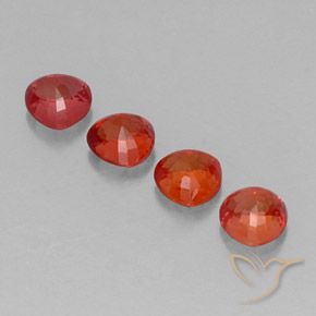 Achetez naturel 1,62ct orange saphir gems, trillion, en provenance tanzanie chez gemselect. en stock, livraison internationale!
