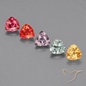 Achetez naturel 1.84ct Multicolore Saphir gems, Trillion, En provenance Tanzanie chez GemSelect. En stock, livraison internationale!