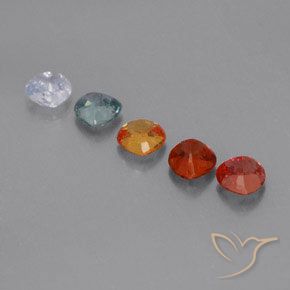 Achetez naturel 1,78ct multicolore saphir gems, trillion, en provenance tanzanie chez gemselect. en stock, livraison internationale!